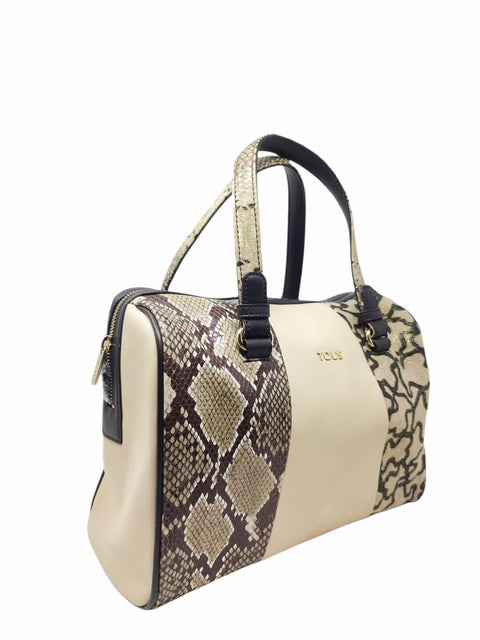 Cartera Beige