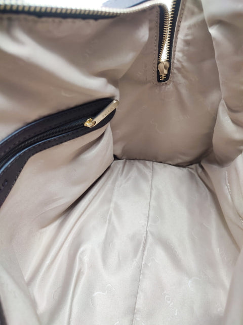 Cartera Beige