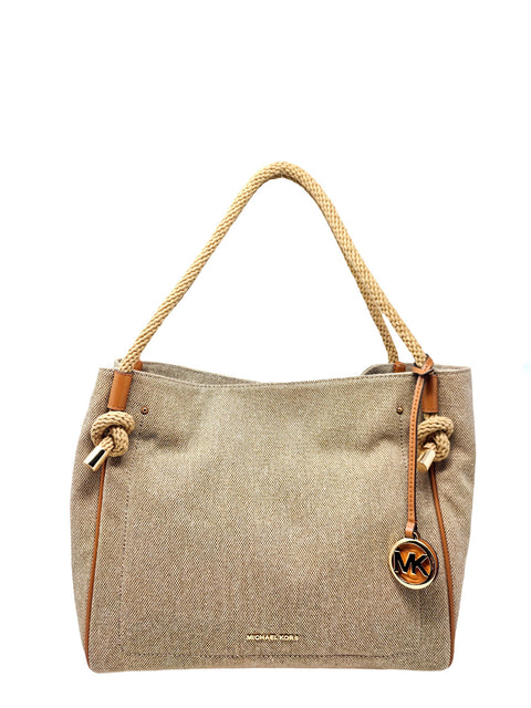 Cartera Beige