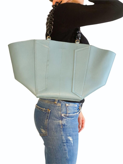 Cartera Azul