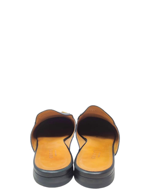 Mules "Princetown Horsebit Accent Mules Negros"