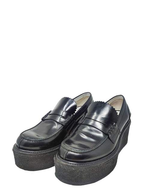 Mocasines "Black Platform Loafers"