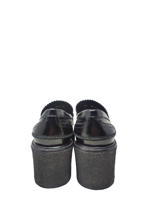 Mocasines "Black Platform Loafers"