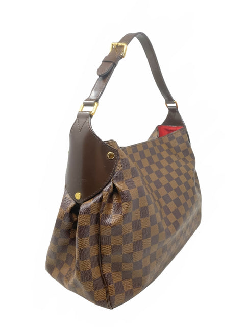Cartera "Damier Ebene Reggia Hobo"