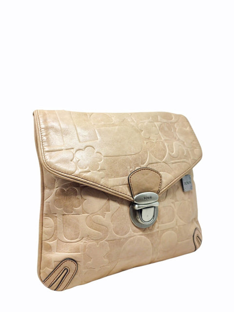 Cartera Beige