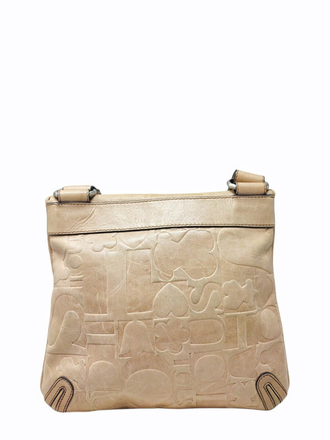 Cartera Beige
