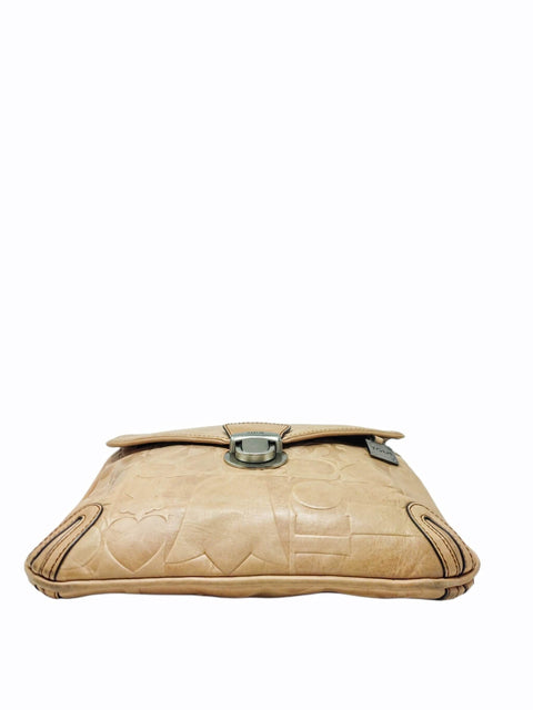Cartera Beige