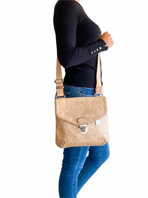 Cartera Beige