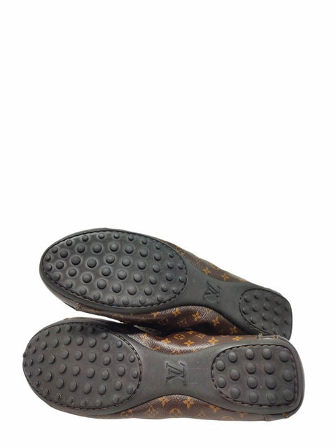 Baletas "LV Monogram Leather Ballet Flats"