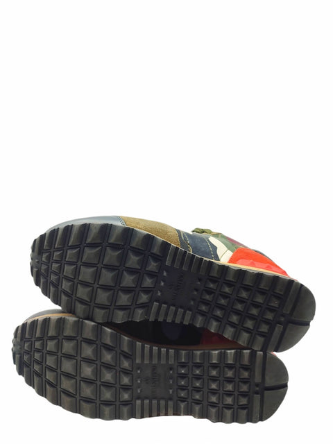Tenis "Rockstud Accents Leather Athletic"