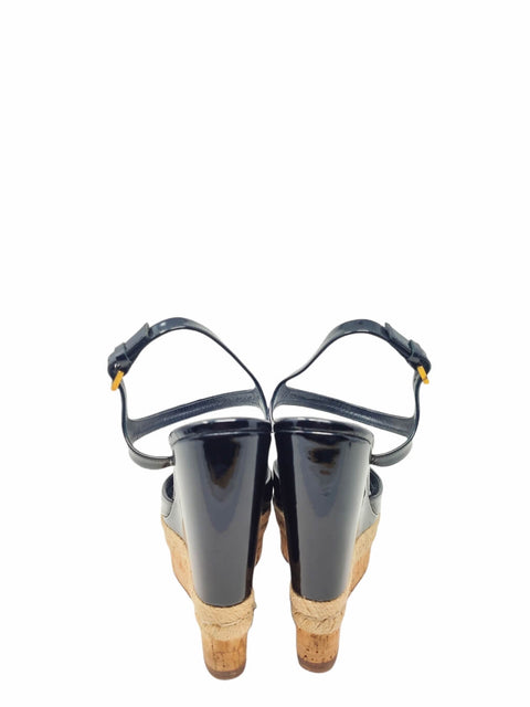 Sandalias "Patent Leather Espadrilles"