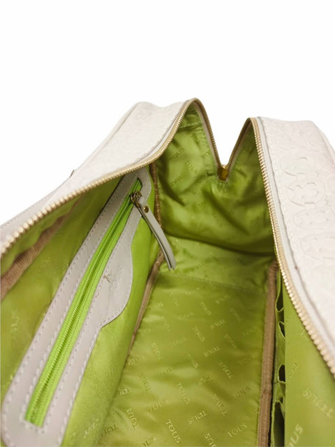 Cartera Beige