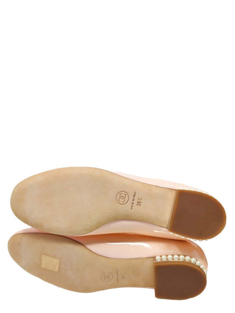 Baletas "Opera Loafer Pearl Patent Leather"