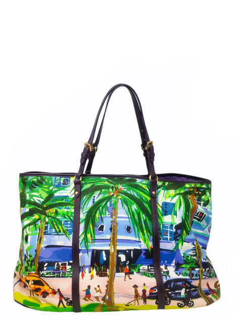 Bolso "Ailleurs Cabas GM Limited Edition Printed Canvas"