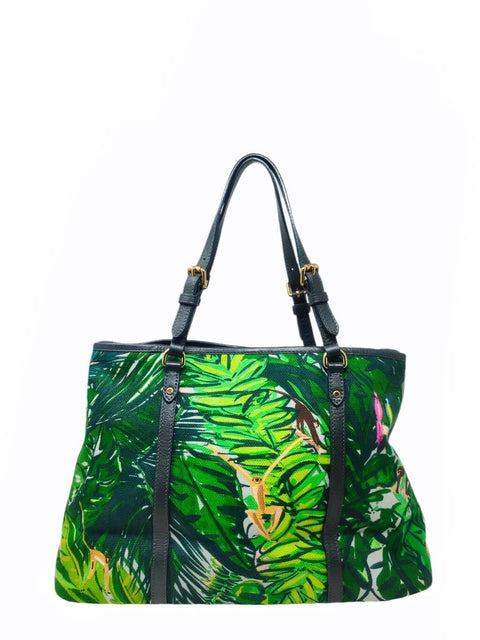 Cartera "Ailleurs Cabas PM Limited Edition Printed Canvas"
