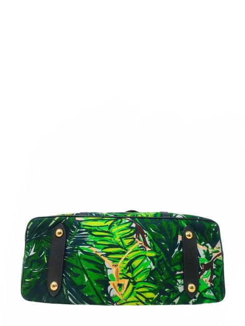 Cartera "Ailleurs Cabas PM Limited Edition Printed Canvas"