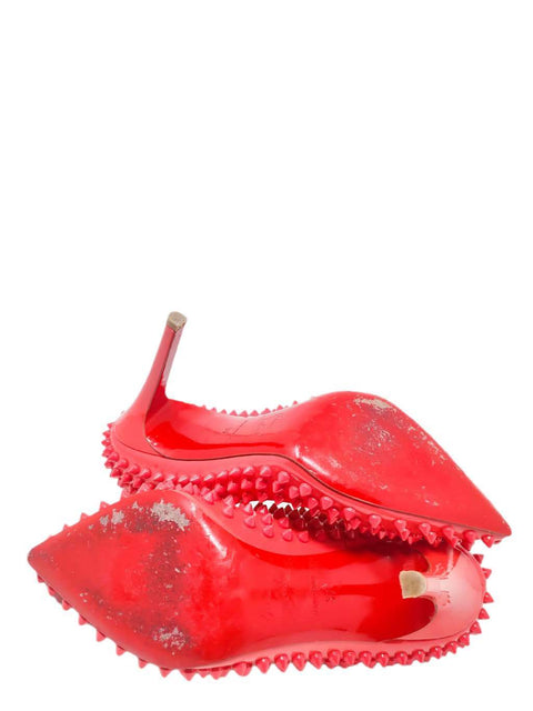 Tacones "Patent Leather Studded Accents Pumps"