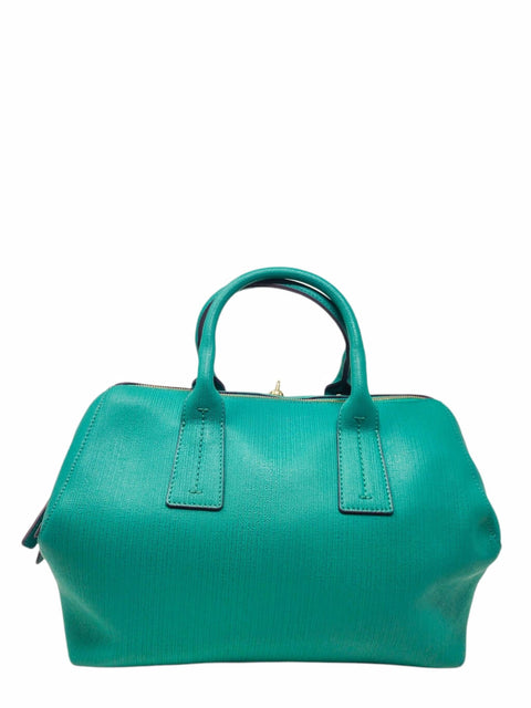Cartera Verde Azul
