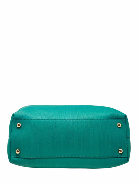 Cartera Verde Azul