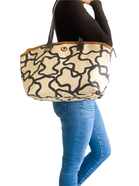 Cartera Beige
