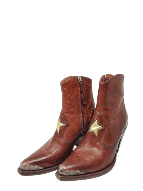 Botas "Leather Western Boots"