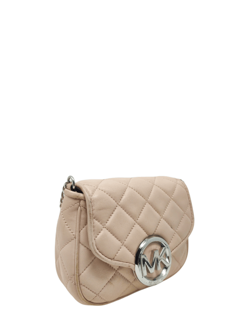 Cartera "Quilted Leather Crossbody Bag"