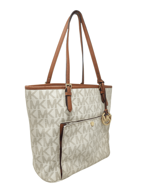 Cartera Beige