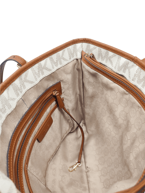 Cartera Beige
