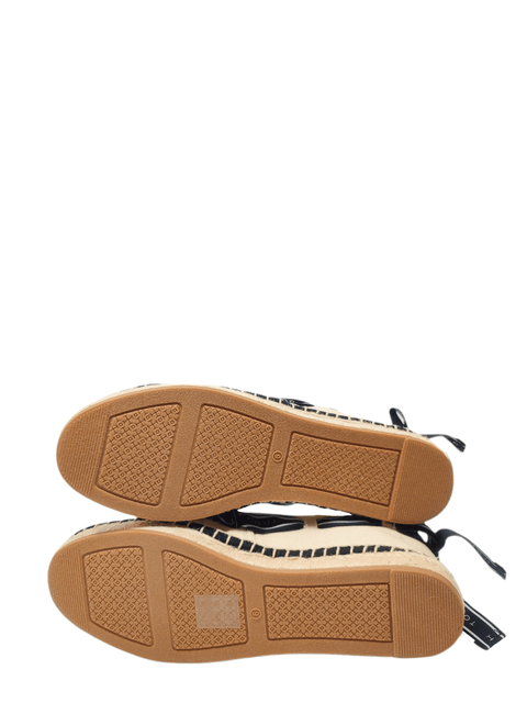 Espadrilles "Logo Grosgrain Espadrille - Canvas"