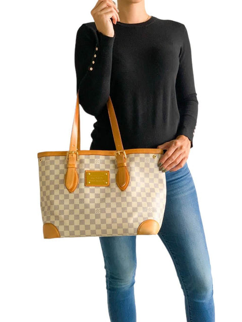 Bolso "Damier Azur Hampstead GM"