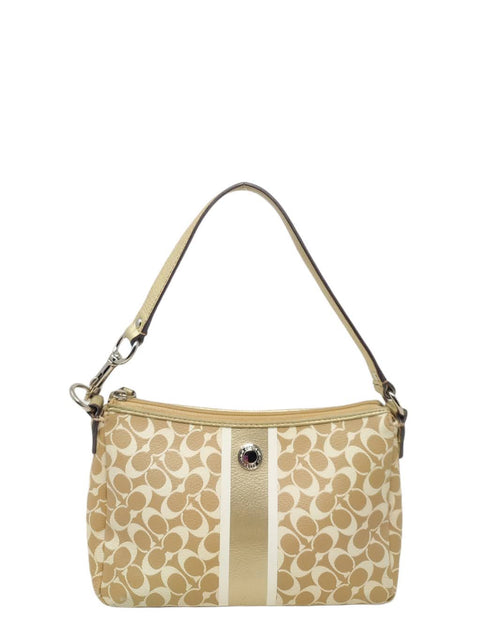 Cartera Beige
