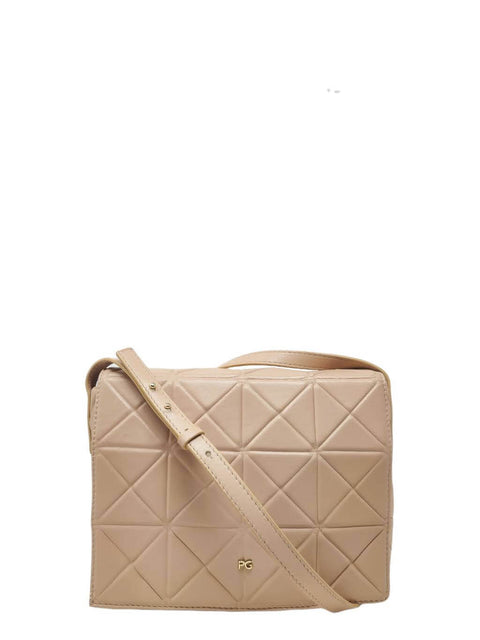 Cartera Beige