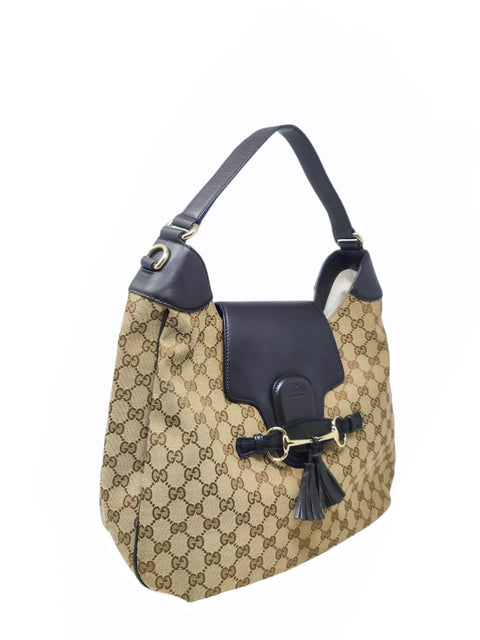 Cartera "GG Monogram Emily Hobo"