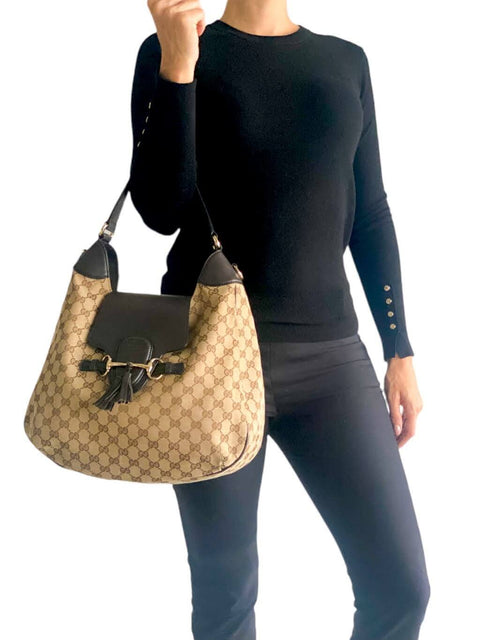 Cartera "GG Monogram Emily Hobo"