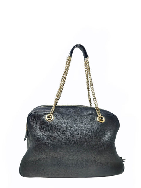 Cartera "Nubuck Soho Chain Shoulder Bag"