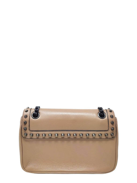 Cartera "Cammeo Leather Studded Crossbody"