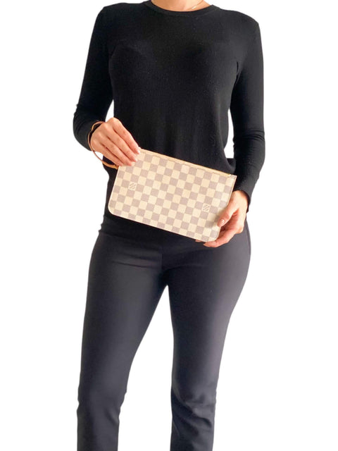Pouch "Damier Azur Neverfull"