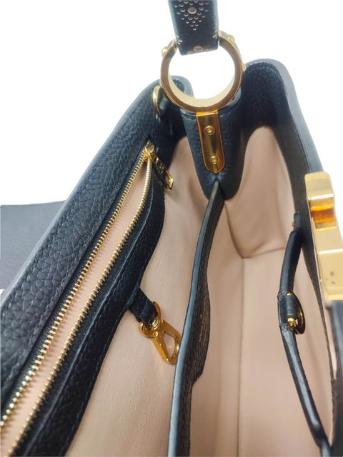 Cartera "Capucines Sweet Brogues Leather PM"