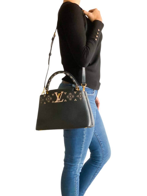 Cartera "Capucines Sweet Brogues Leather PM"