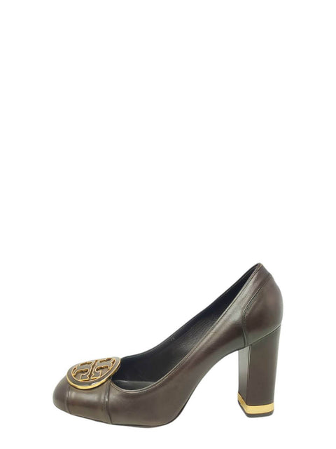 Tacones Cafés