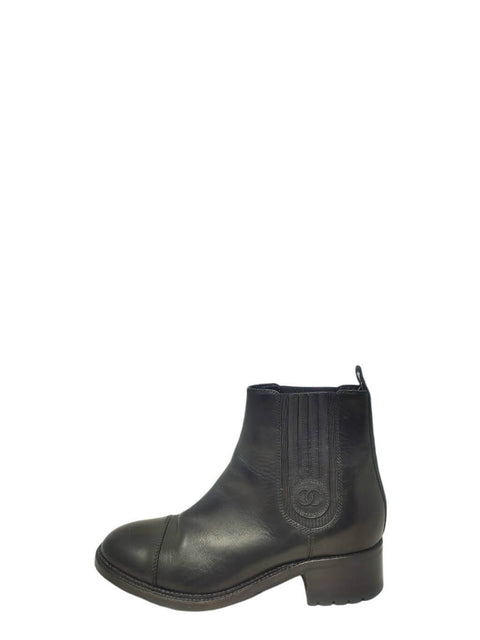 Botas "Interlocking CC Logo Chelsea Boots"