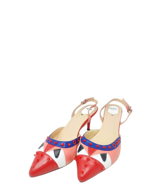 Tacones "Multicolor Monster Eyes Studded"
