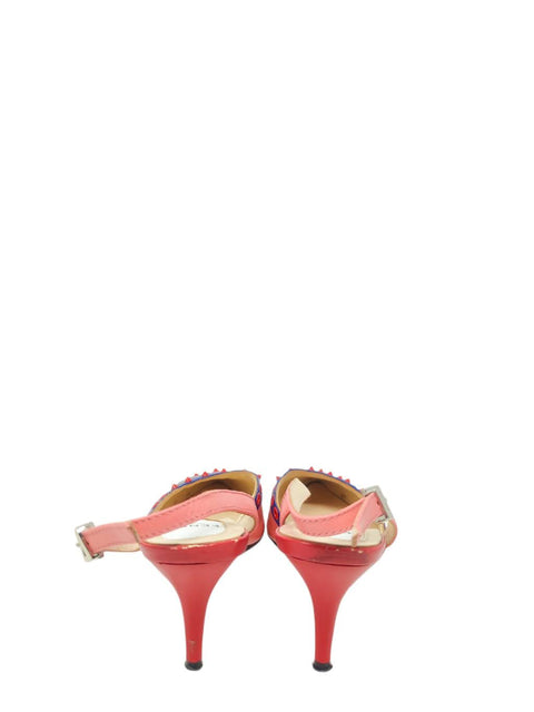 Tacones "Multicolor Monster Eyes Studded"