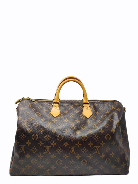 Cartera "Speedy 40 Bandouliere Monogram"