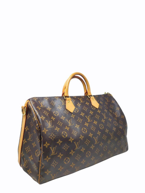 Cartera "Speedy 40 Bandouliere Monogram"