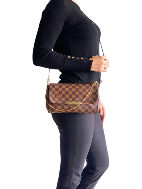 Bolso "Damier Ebene Favorite"