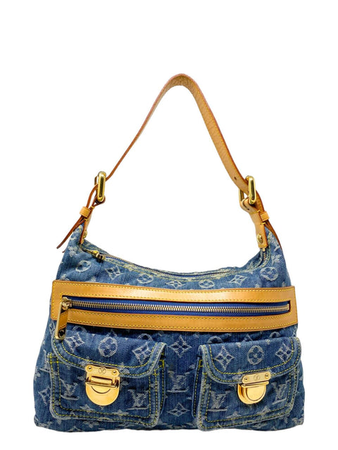 Bolso "Denim Monogram Baggy PM"