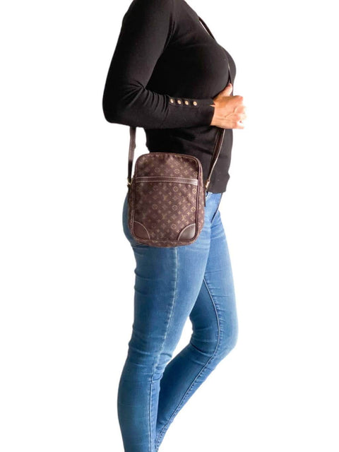 Bolso "Monogram Mini Lin Danube Ebene"