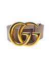 Correa "Leather belt with Double G buckle"