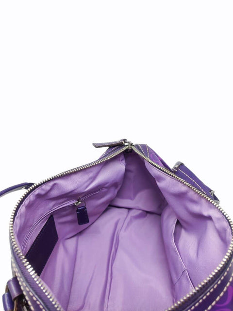 Cartera Morada
